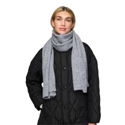 шал,ръкавици,шапки,и,шалове,pieces,moella,scarf,medium,grey,melange,(grey)