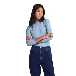 тениска,дамски,тениски,pieces,nicca,long,sleeve,t,shirt,cashmere,blue,(blue)