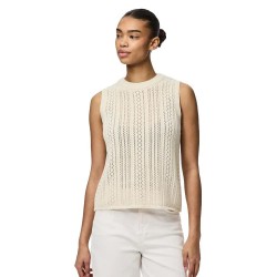 потник,дамски,пуловери,дамски,плетени,дрехи,pieces,nuka,knitted,vest,birch,(beige)