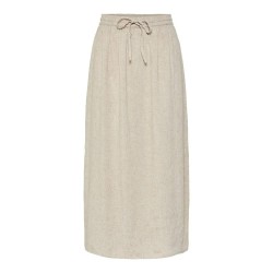 пола,дамски,поли,и,рокли,pieces,pia,long,skirt,birch,melange,(beige)