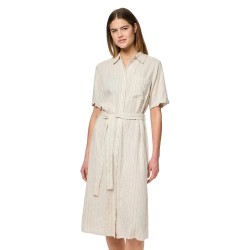 рокля,дамски,поли,и,рокли,pieces,pia,short,sleeve,midi,dress,birch,black,(beige)