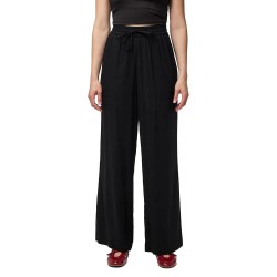 панталони,дамски,панталони,pieces,pia,wide,leg,high,waist,pants,black