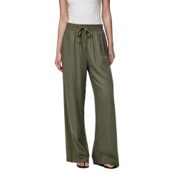 панталони,дамски,панталони,pieces,pia,wide,leg,high,waist,pants,deep,lichen,green,(green)