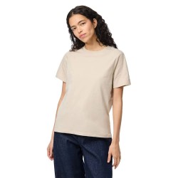 тениска,дамски,тениски,pieces,ria,short,sleeve,t,shirt,silver,gray,(beige)