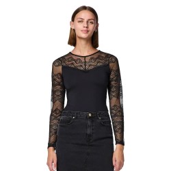 дамски,бодита,pieces,sinna,long,sleeve,body,black