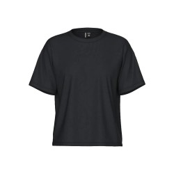 тениска,дамски,тениски,pieces,skylar,short,sleeve,t,shirt,black