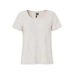тениска,дамски,тениски,pieces,sophie,short,sleeve,t,shirt,whitecap,gray,(beige)