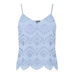 дамски,блузи,дамски,ризи,pieces,vilde,strap,sleeveless,blouse,cashmere,blue,(blue)