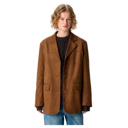сако,дамски,сака,object,fenja,loose,fit,blazer,rawhide,(brown)