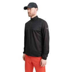 блуза,мъжки,пуловери,abacus,golf,gleneagles,thermo,midlayer,half,zip,sweatshirt,sunset,(black)