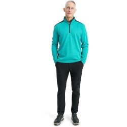 блуза,мъжки,пуловери,abacus,golf,sunningdale,half,zip,sweater,eucalyptus,(green)