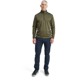 блуза,мъжки,пуловери,abacus,golf,sunningdale,half,zip,sweater,olive,(green)