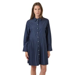 сако,дамски,поли,и,рокли,yas,royelli,long,sleeve,short,dress,navy,blazer,(blue)