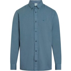 риза,с,дълъг,ръкав,мъжки,ризи,calvin,klein,k10k114200,long,sleeve,shirt,grey,(blue)