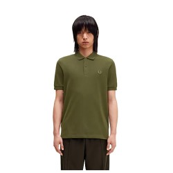 мъжки,блузи,с,яка,fred,perry,m6000,short,sleeve,polo,khaki,(green)