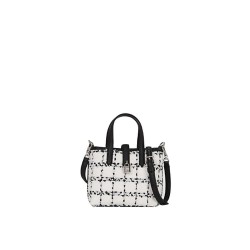 чанта,за,през,рамо,всички,чанти,karl,lagerfeld,autograph,padlock,shoulder,bag,white,black,(white)
