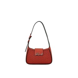 чанта,за,през,рамо,всички,чанти,karl,lagerfeld,signature,small,shoulder,bag,red