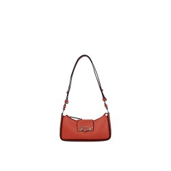 чанта,за,през,рамо,всички,чанти,karl,lagerfeld,signature,small,zip,shoulder,bag,red,(red,orange)