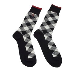 чорапи,мъжки,чорапи,polo,ralph,lauren,449823336002,long,socks,black,white,grey,(black)