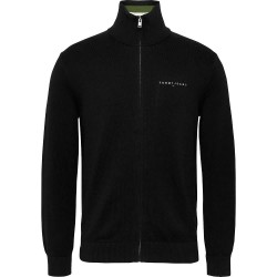 блуза,мъжки,пуловери,tommy,hilfiger,dm0dm21301,full,zip,sweatshirt,black