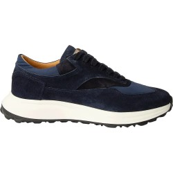 маратонки,мъжки,маратонки,дамски,маратонки,façonnable,nylon,suede,runner,trainers,blue,(marine,blue)