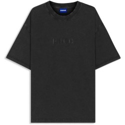 тениска,мъжки,тениски,hugo,nebute,10272987,01,blue,short,sleeve,t,shirt,black
