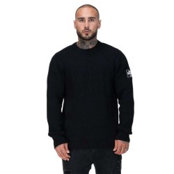 Блуза Lonsdale Moycullen sweatshirt - Black (Black / White) блуза,мъжки,пуловери,lonsdale,moycullen,sweatshirt,black,(black,white)