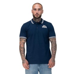 Lonsdale Rhodes short sleeve polo - Blue (Dark Navy / Ecru) мъжки,блузи,с,яка,lonsdale,rhodes,short,sleeve,polo,blue,(dark,navy,ecru)