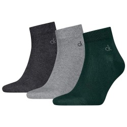 чорапи,мъжки,чорапи,calvin,klein,701234209,socks,3,pairs,dark,green,(multicolor)