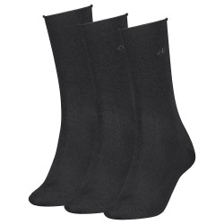 чорапи,дамски,чорапи,calvin,klein,701234368,socks,3,pairs,black