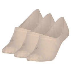 чорапи,дамски,чорапи,calvin,klein,701234370,no,show,socks,3,pairs,beige
