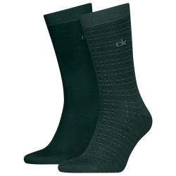 чорапи,мъжки,чорапи,calvin,klein,701235969,socks,2,pairs,dark,green,(green)