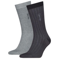 чорапи,мъжки,чорапи,calvin,klein,701235970,socks,2,pairs,dark,grey,(grey)