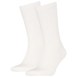 чорапи,мъжки,чорапи,calvin,klein,701235977,crew,socks,2,pairs,white
