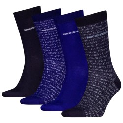 чорапи,мъжки,чорапи,calvin,klein,701235980,socks,4,pairs,blue,combo