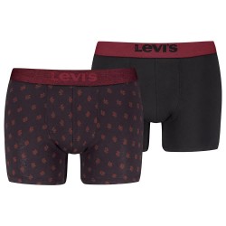 боксерки,мъжко,бельо,levi´s,®,701235942,brief,boxers,2,units,red,black,(black)