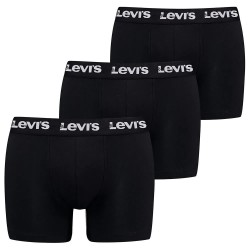 боксерки,мъжко,бельо,levi´s,®,repeat,logo,brief,boxers,3,units,black
