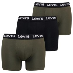 боксерки,мъжко,бельо,levi´s,®,repeat,logo,brief,boxers,3,units,khaki,combo,(green,black)