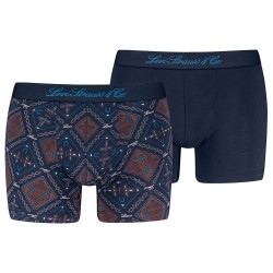 боксерки,мъжко,бельо,levi´s,®,western,brief,boxers,2,units,blue,combo,(blue)