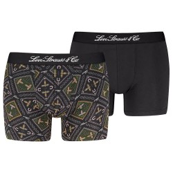 боксерки,мъжко,бельо,levi´s,®,western,brief,boxers,2,units,green,combo,(green)