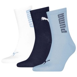 чорапи,мъжки,чорапи,puma,701233660,short,socks,3,pairs,blue,navy,white,(white,blue)