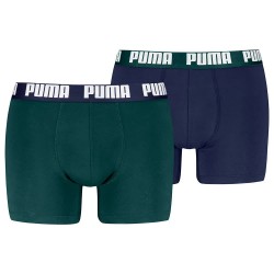 боксерки,мъжко,бельо,puma,everyday,basic,boxers,2,units,green,navy,(green,blue)