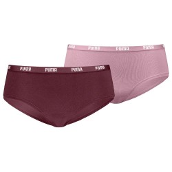 дамско,бельо,дамски,бикини,и,танкини,puma,hang,hipster,panties,2,units,ruby,shimmer,(pink)