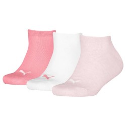 чорапи,детски,чорапи,puma,plain,sneaker,socks,3,pairs,pink,white,combo,(white,pink)