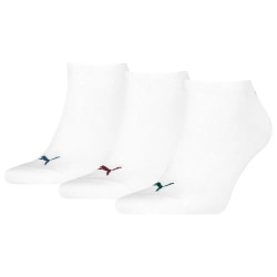 чорапи,мъжки,чорапи,puma,sneaker,plain,socks,3,pairs,white,colored,logos,(white)