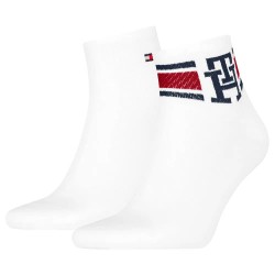 чорапи,мъжки,чорапи,tommy,hilfiger,701236322,socks,2,pairs,white