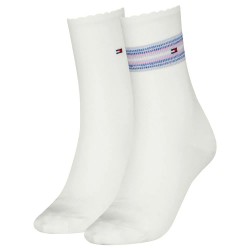 чорапи,дамски,чорапи,tommy,hilfiger,701236458,socks,2,pairs,off,white,(white)