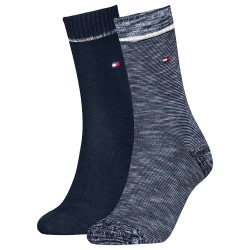 чорапи,дамски,чорапи,tommy,hilfiger,701236460,socks,2,pairs,navy,(blue)