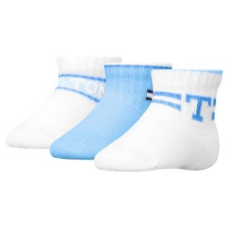 чорапи,детски,чорапи,tommy,hilfiger,701236341,short,socks,3,pairs,light,blue,(white,blue)