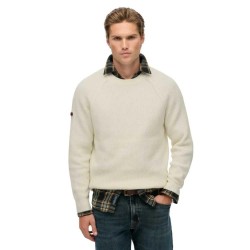 блуза,мъжки,пуловери,superdry,chunky,raglan,sweater,winter,cream